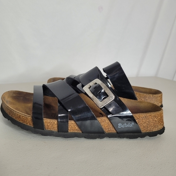 Betula by Birkenstock Patent-Finish Sandal -  Size 4.5 - Picture 3 of 13